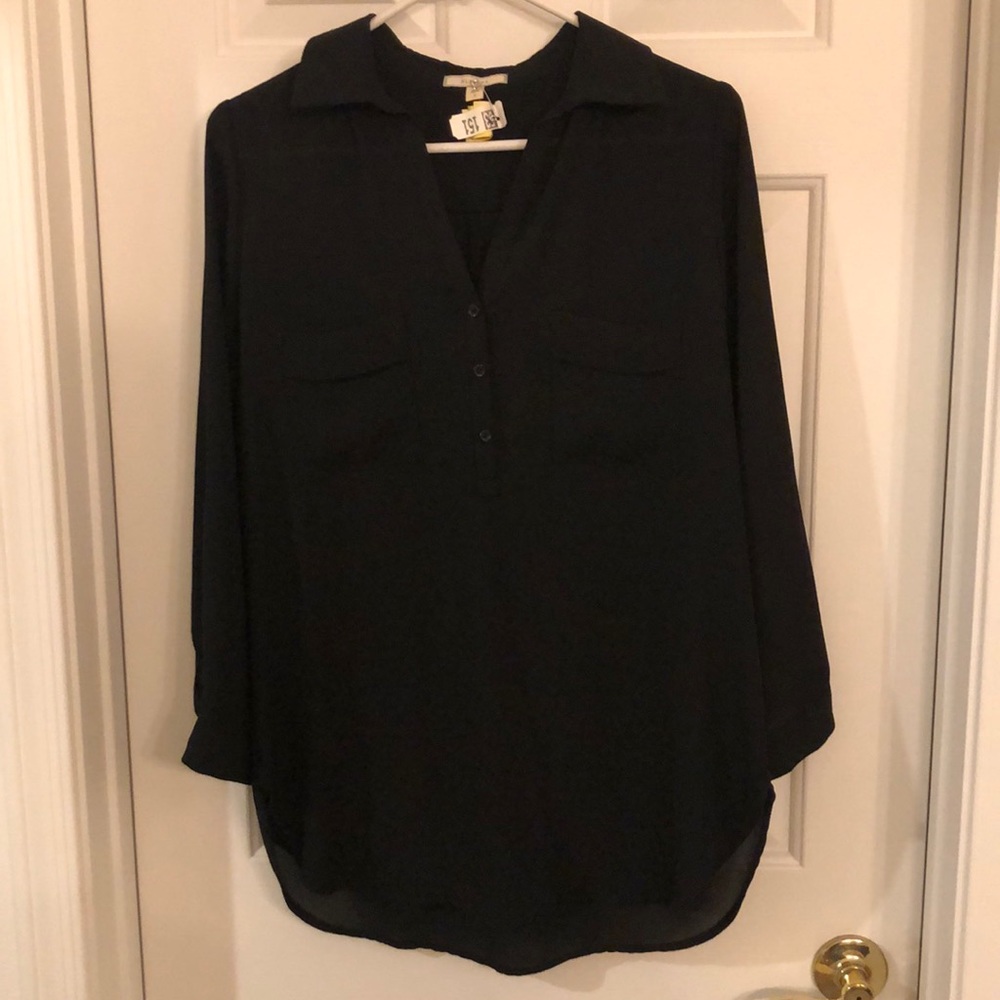 black blouse